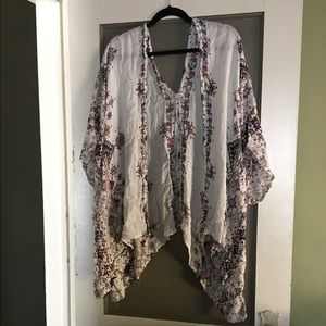 Kimono style wrap